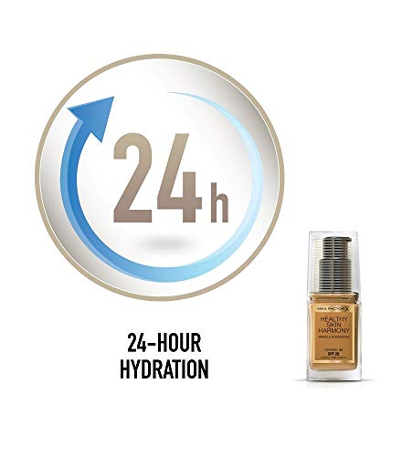 Max Factor Healthy Skin Harmony Base de Maquillaje Tono 85 Caramel - 146 gr