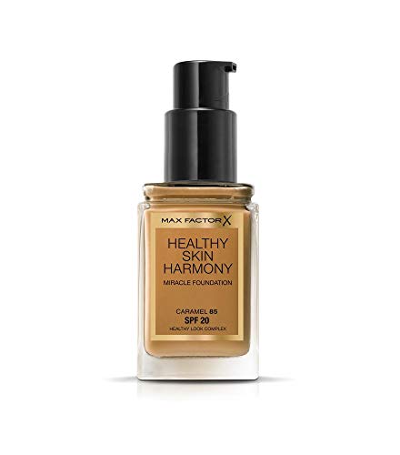 Max Factor Healthy Skin Harmony Base de Maquillaje Tono 85 Caramel - 146 gr