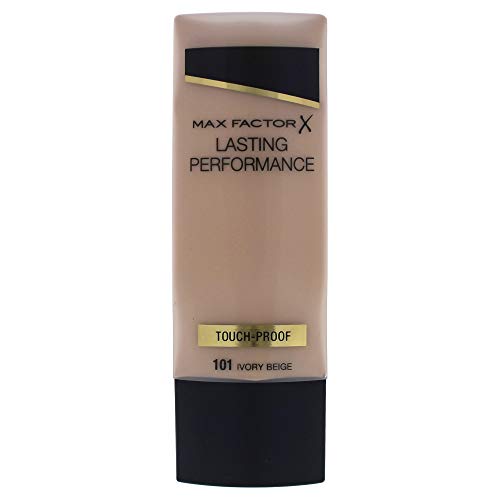 Max factor rendimiento larga duración Fundación, nº 101 marfil beige, 1.1 Oz