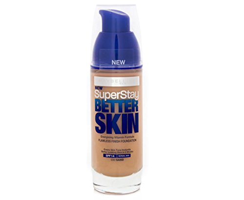 Maybelline 44925 SuperStay Better Skin Base de Maquillaje, Sand, SPF20 - 30 ml