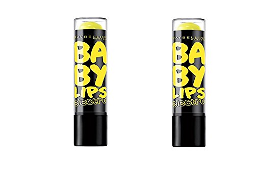 Maybelline Baby Lips Electro 75 Fierce N Tangy - bálsamos para labios (Amarillo, Fierce N Tangy, Mujeres, Piel seca, Piel normal, Hidratante, Francia)