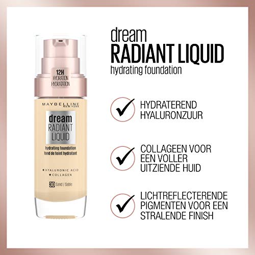 Maybelline Dream Satin Foundation Maquillaje Fluido 20 Cameo