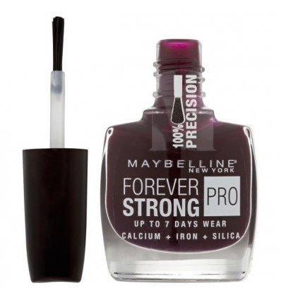 Maybelline Forever Strong Pro Esmalte de uñas 05 Extreme Blackurrent 10 ml