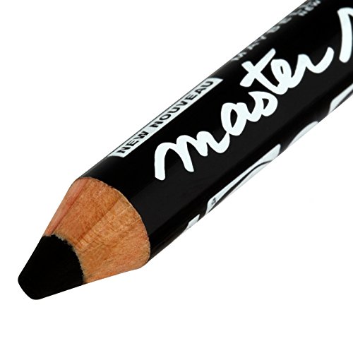 Maybelline Master Smoky Smoky Black delineador de ojos Sólido Negro - Delineadores de ojos (Sólido, Negro, Smoky Black, Lápiz, 12 h, Italia)