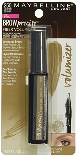 Maybelline New York Brow Precise Fiber Volumizer, Blonde, 0.27 Fluid Ounce