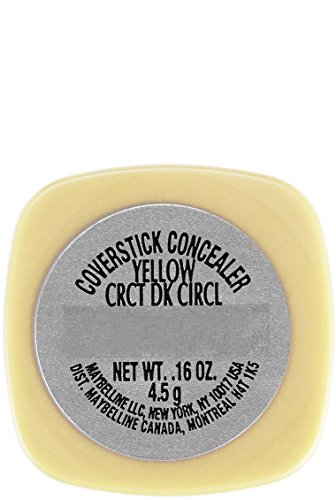 Maybelline New York Cover Stick Concealer, 190 Corrective Yellow, 0.16 Ounce