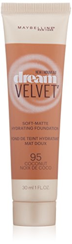 Maybelline New York Dream Velvet Foundation, Coconut, 1 Fluid Ounce