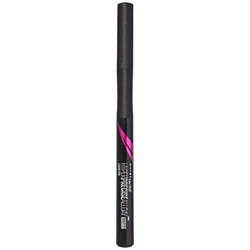 Maybelline New-York – Liner Feutre – Hyper Precise Allday – Tenue jusqu’à 24h – 701 Matte Onyx – 1 ml