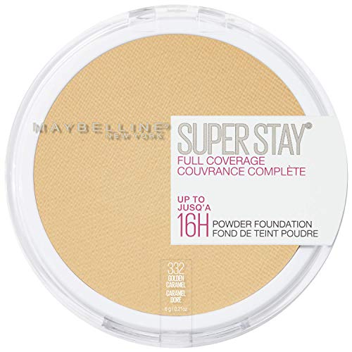 MAYBELLINE Superstay Full Coverage Powder Foundation - Golden Caramel 332