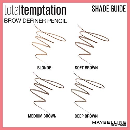 MAYBELLINE Total Temptation Eyebrow Definer Pencil - Soft Brown