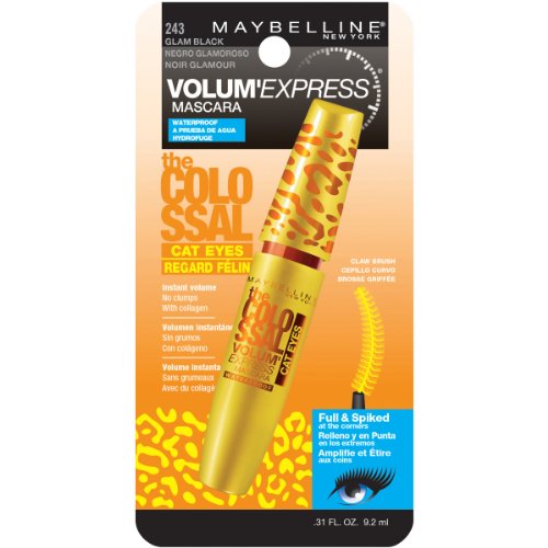 MAYBELLINE Volume Express Colossal Cat Eyes Waterproof Mascara - Glam Black
