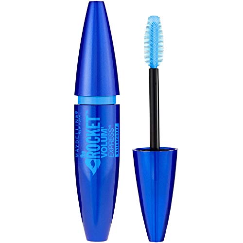 Maybelline Volumen 'Express THE ROCKET Resistente Al Agua Rímel DE OJOS NEGRO
