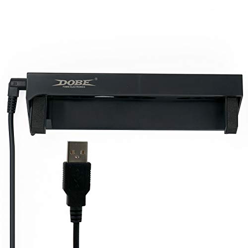 Mcbazel DOBE Control de temperatura automático externo inteligente Enfriador de ventilador de 3 ventiladores para consola de juegos Slim PS4 (NO para PS4 o PS4 Pro)