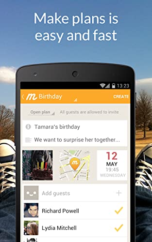 meets, tus planes con amigos