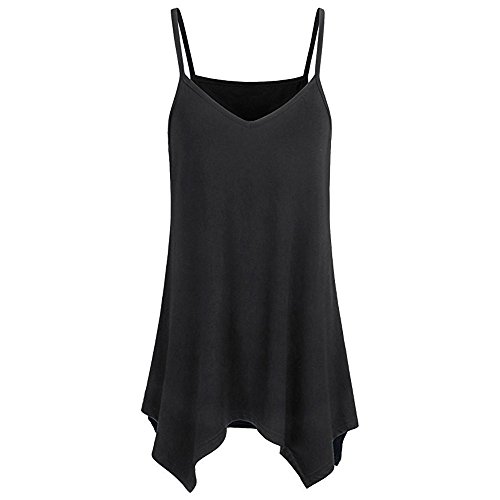 MEIbax Camiseta sin mangas mujer /Cuello V Irregular/Tirantes Fitness Deportiva Verano Deporte Gimnasio Camisa Casual Suelta Deportivo Yoga Camisola Escote Espalda