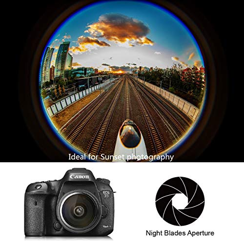 MEIKE 6-11mm F/3.5 Fish Eye Zoom Lens APS-C Frame Compatible with Canon Camera Such as 70D 80D