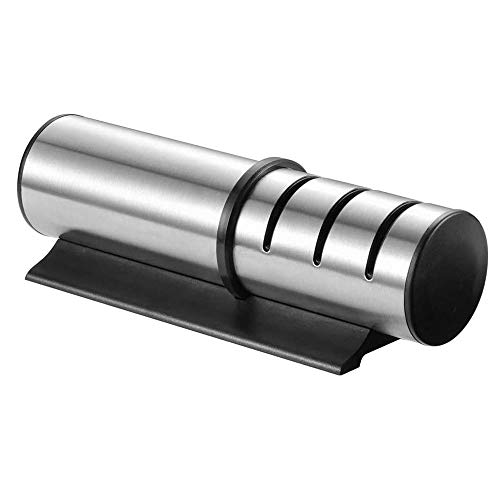 Mejor Profesional afilador de cuchillos 3 Herramienta Etapa cocina de acero inoxidable for la restauración de la maquinilla de afeitar debido a sus hojas