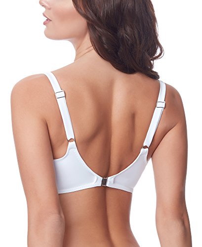 Merry Style Sujetador Bikini Parte de Arriba Top Traje de Baño Mujer P614W (Blanco-16, EU (80 D) = ES (95D))