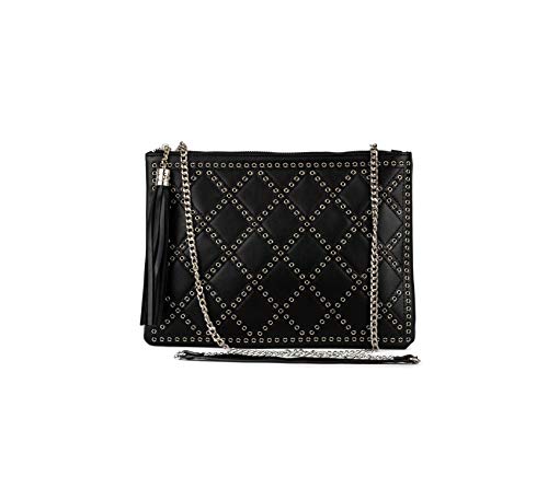 Mer's Style - Bolso Mujer Bandolera Pequeño al Hombro, Negro