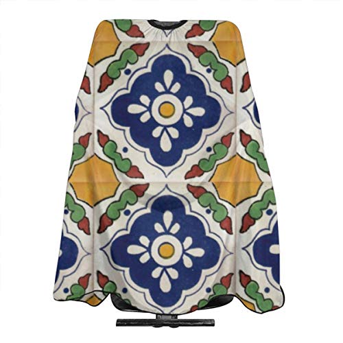 Mexicano Talavera - Delantal de doble cara antiestático para corte de pelo, impermeable, capa de peluquería para hombres, mujeres, adultos, paño de corte de pelo para peluquería, 55 x 66 pulgadas