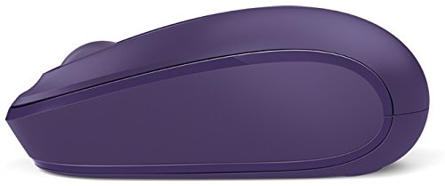 Microsoft Wireless Mobile Mouse 1850 - Ratón inalámbrico, Compatible con Windows 7/8, Color Morado