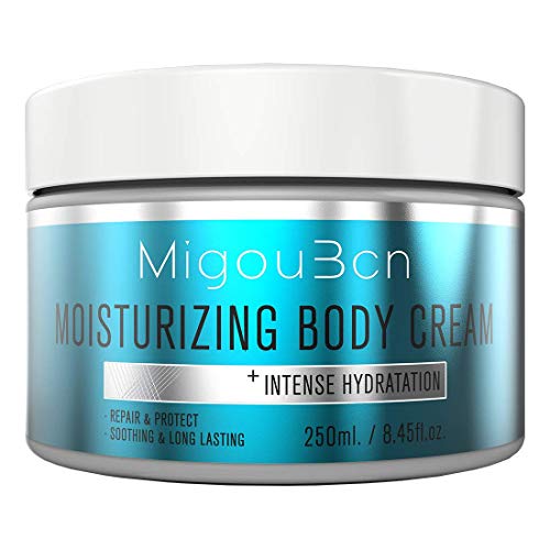 MIGOU BCN Crema Hidratante Regeneradora - 250ml fabricada en España Body cream crema corporal loción corporal