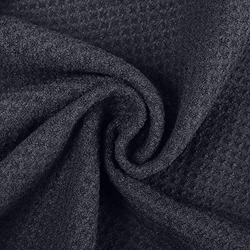 Mile High Life | Toalla de Golf en Relieve de Microfibra | Club Groove Cleaner | Black Towel/Green Brush