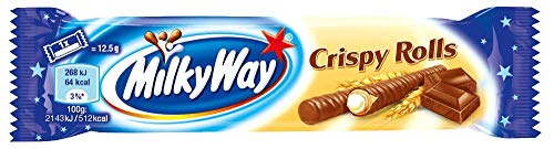 Milky Way Crispy Rolls 25 g (Pack of 24)