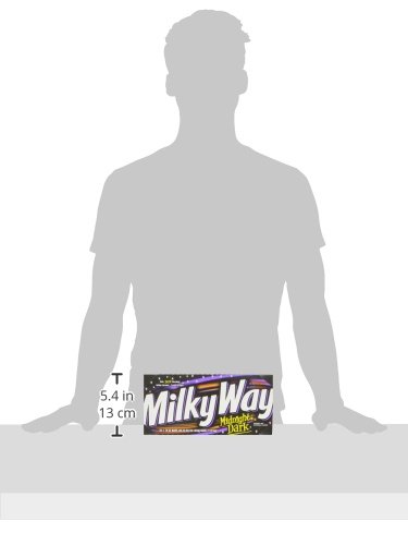 MILKY WAY MIDNIGHT DARK CHOCOLATE BAR 49.9g - AMERICAN CANDY BAR - 24 BARS