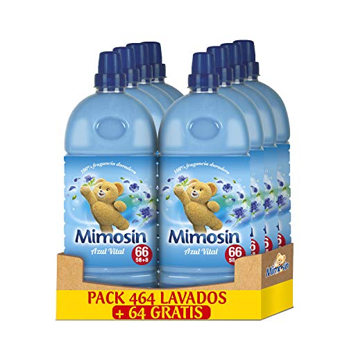 Mimosin Concentrado Suavizante Azul Vital 66lav x 8botellas