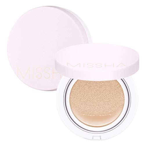 Missha M Magic Cushion – Base de maquillaje con protección SPF50 +/PA+++ (n.º 21), 1 unidad