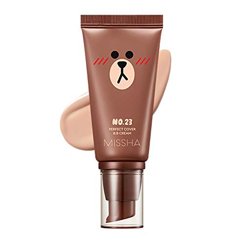Missha M Perfect Cover BB Cream SPF42 PA+++ [Line Friends Edition] (#23 Natural Beige)