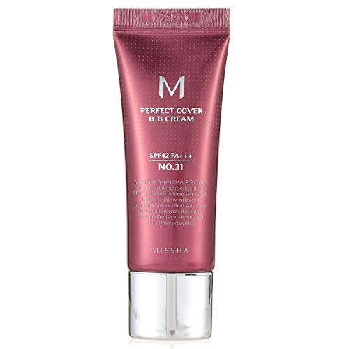 Missha M Perfect Cover Bb Cream Spf42/pa+++ No.31 Golden Beige 20ml