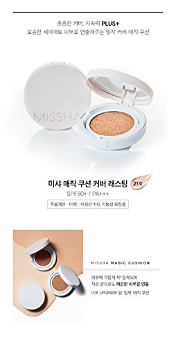 [MISSHA] Magic Cushion Cover Lasting SPF50+ PA+++ 15g NEW 2018