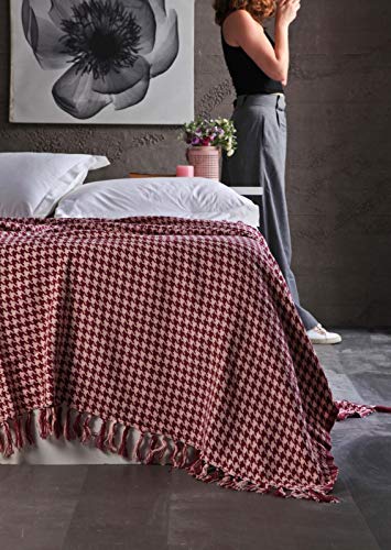 Mixibaby - Manta Reversible para sofá, Color Verde Menta