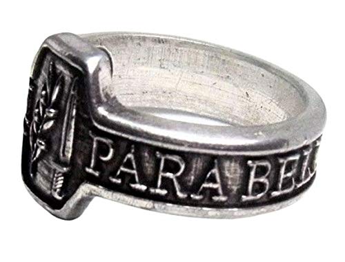 MK23 CUSTOM MK-Art Anillo con Lema SI Vis Pacem, para Bellum Si Quieres la Paz, prepara la Guerra