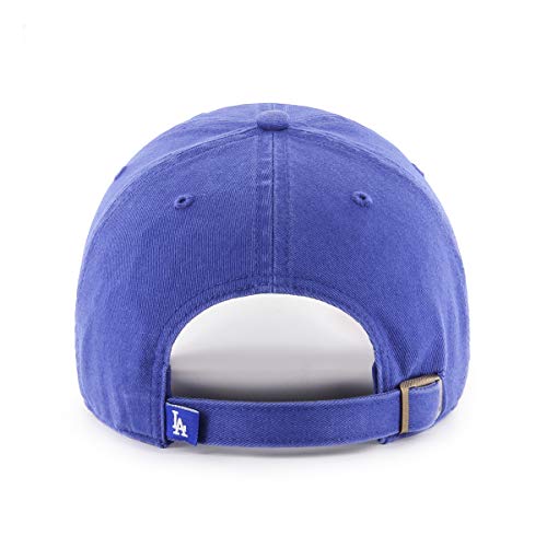 MLB Los Angeles Dodgers 47 Clean Up - Gorra Ajustable, Color Azul Real