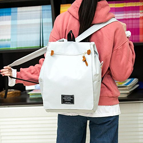 Mochila de Ocio Bolsa de Lona Bolsas de Hombro Cartera Viajar para Mujer por ESAILQ