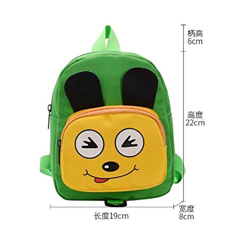 Mochila Infantil Yuan Ou Mochila de Animales de Dibujos Animados para niños Mochilas Escolares de pérdida Mochila de Kindergarten Impermeable para niños Lindos Naranja