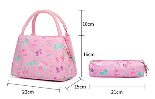 Mochilas Escolares para niños Mochilas para Adolescentes Ligero Bolsas Escolares Impermeables Ortopedia Infantil Bolsos Escolares Niños Pink