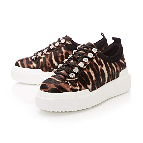 Moda en Pelle Alejandra Tiger Calf Hair, color Multicolor, talla 37 EU