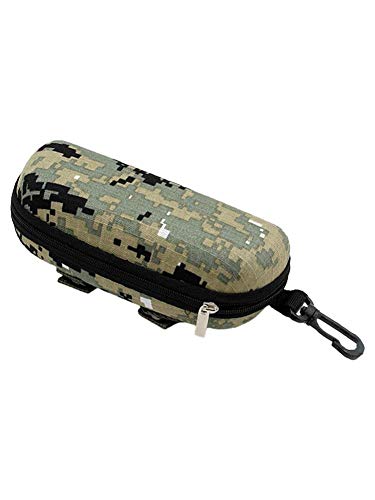 MODGS Funda De Gafas Caja De Vidrios Portátil Camuflaje Gafas De Sol Estuche De Cremallera Gafas De Sol Caja De La Correa del Bolso del Caso De Los Vidrios Caja Great Benefit