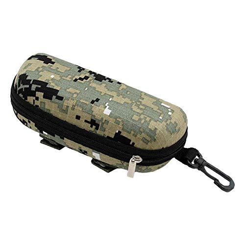 MODGS Funda De Gafas Caja De Vidrios Portátil Camuflaje Gafas De Sol Estuche De Cremallera Gafas De Sol Caja De La Correa del Bolso del Caso De Los Vidrios Caja Great Benefit