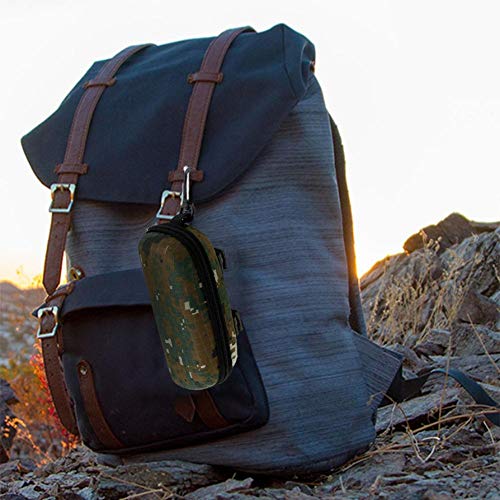 MODGS Funda De Gafas Caja De Vidrios Portátil Camuflaje Gafas De Sol Estuche De Cremallera Gafas De Sol Caja De La Correa del Bolso del Caso De Los Vidrios Caja Great Benefit