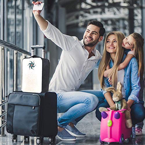 Molino de Viento Bolsa de Zapatos de Almacenamiento Bolsa Grande portátil a Prueba de Agua para Mujeres y Hombres, Viajes, Gimnasio o Uso Diario 23x31x16 cm