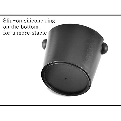 Molinter - Recipiente para posos de café, recipiente para exprimir café, recipiente para posos de café, recipiente de café Stil 1 rojo