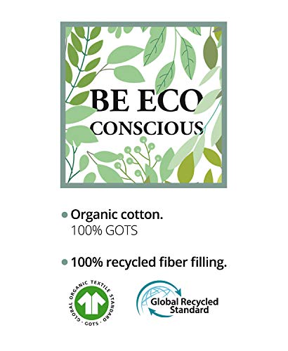 molis&co. Saco de Dormir con pies 100% algodón orgánico. Acolchado. Talla 2 años. Ideal para Entretiempo e Invierno. 2.5 TOG. Suave y cálido. Grey Print.