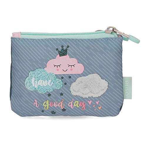 Monedero Enso Good Day, Multicolor, 11.52x8x2.5 cm
