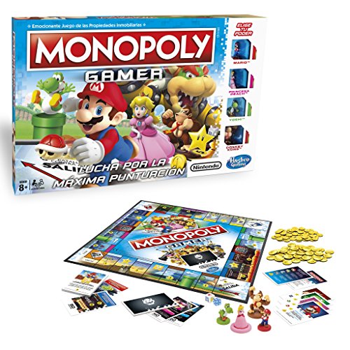 Monopoly Juego de Mesa, Multicolor (Hasbro C1815105)