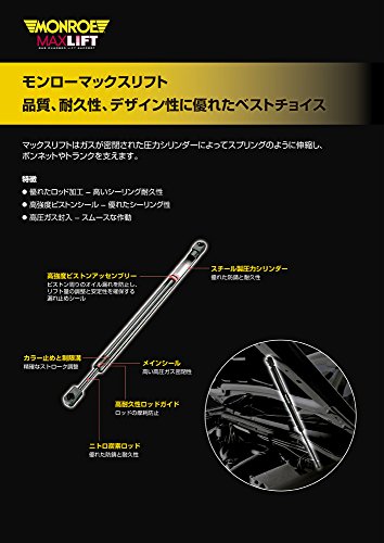 Monroe ML5193 Muelle neumático, Maletero/Compartimento de Carga